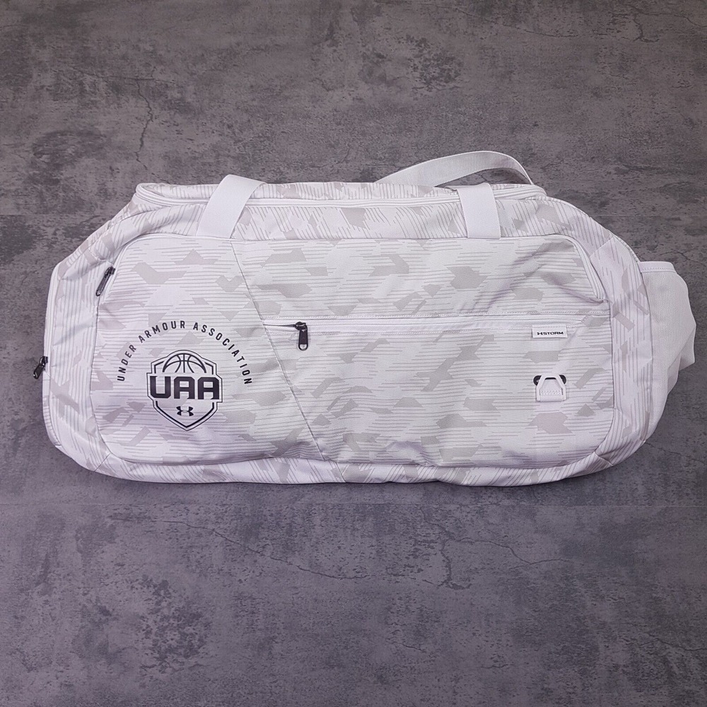 UNDER ARMOUR Association UAA Basketball Duffle Bag‎ UM White Camo Team Issued